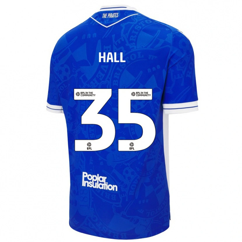 Danxen Herren Matt Hall #35 Blau Weiß Heimtrikot Trikot 2025/26 T-Shirt Österreich