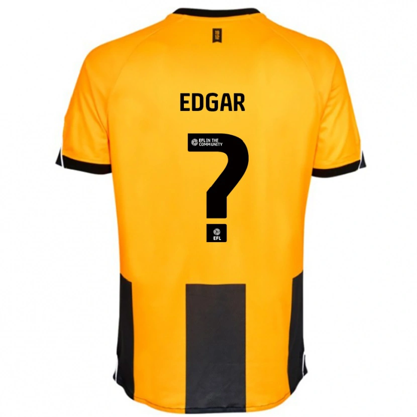 Danxen Herren Samantha Edgar #0 Orange Schwarz Heimtrikot Trikot 2025/26 T-Shirt Österreich