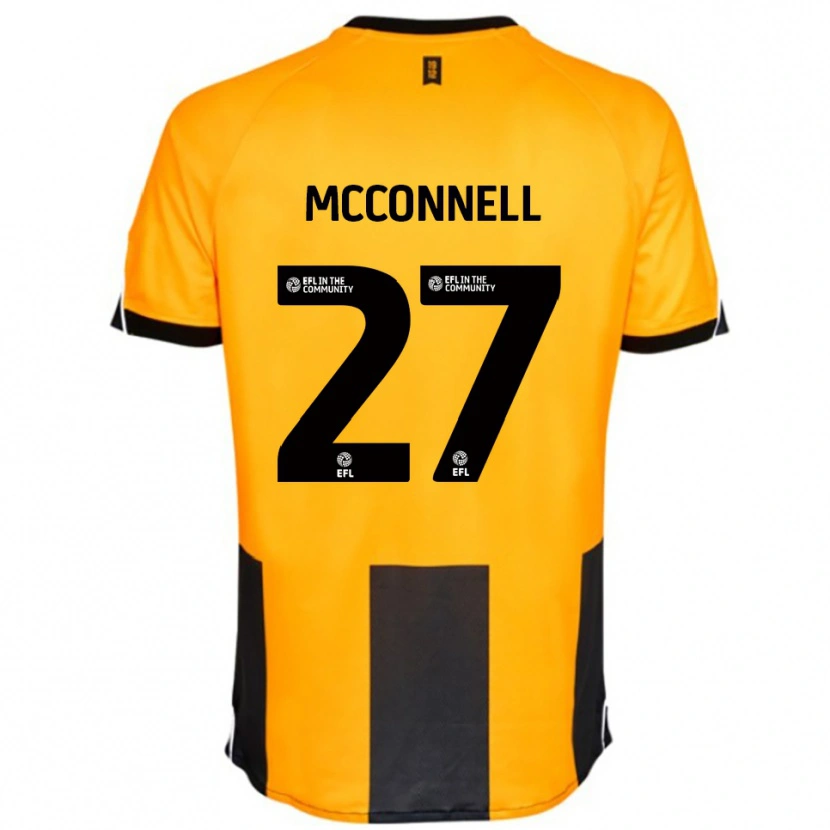 Danxen Herren Glenn Mcconnell #27 Orange Schwarz Heimtrikot Trikot 2025/26 T-Shirt Österreich