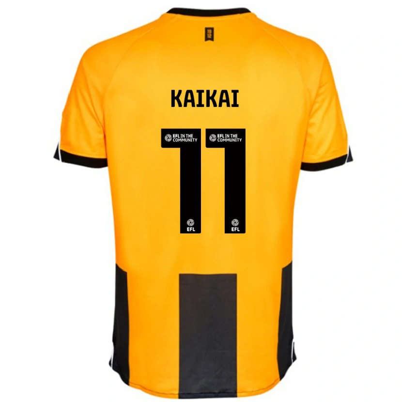 Danxen Herren Sullay Kaikai #11 Orange Schwarz Heimtrikot Trikot 2025/26 T-Shirt Österreich