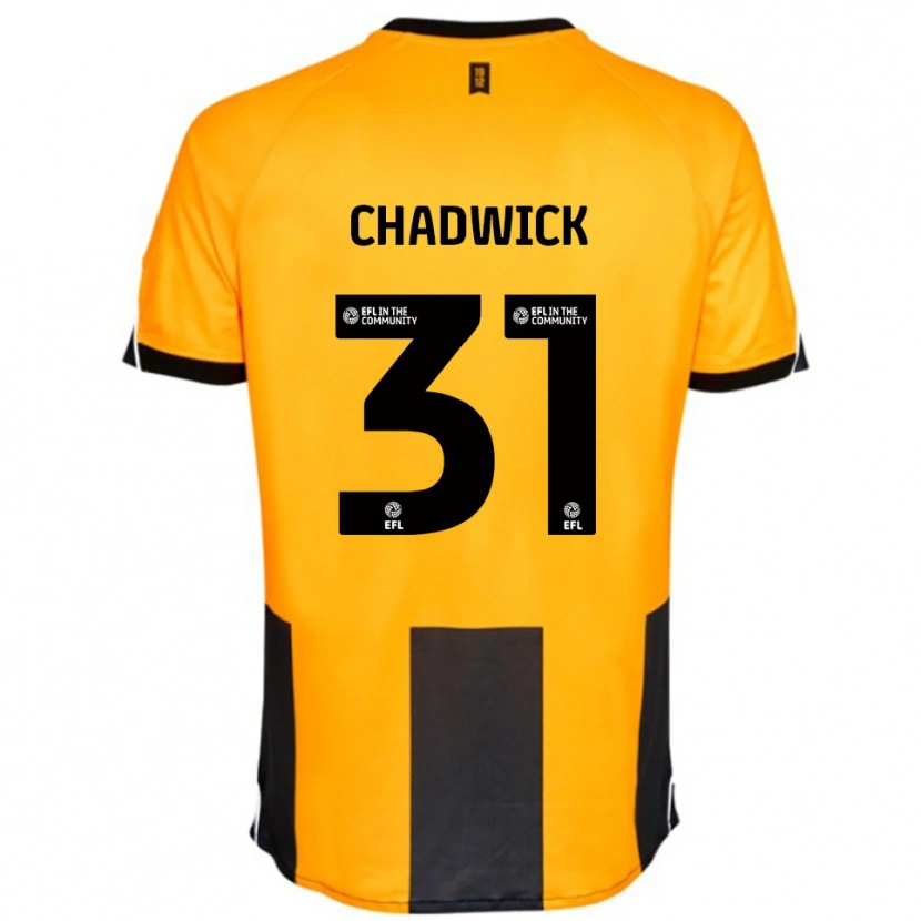 Danxen Herren Louis Chadwick #31 Orange Schwarz Heimtrikot Trikot 2025/26 T-Shirt Österreich