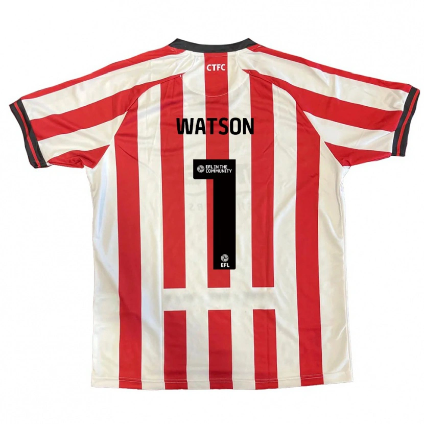 Danxen Herren Aimee Watson #1 Rot Weiß Schwarz Heimtrikot Trikot 2025/26 T-Shirt Österreich