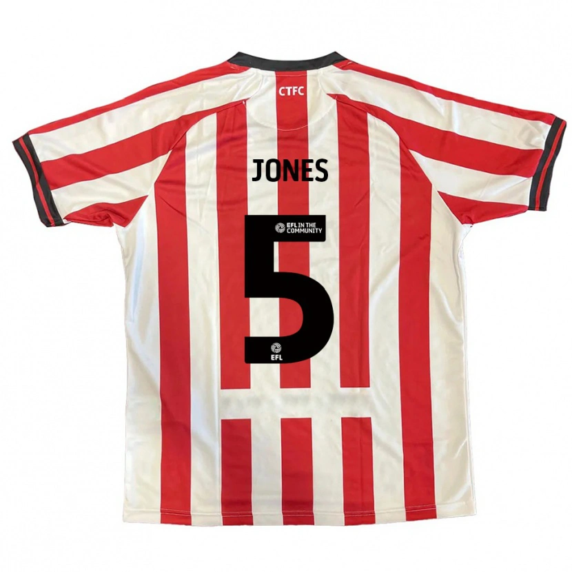 Danxen Herren Courtney Jones #5 Rot Weiß Schwarz Heimtrikot Trikot 2025/26 T-Shirt Österreich