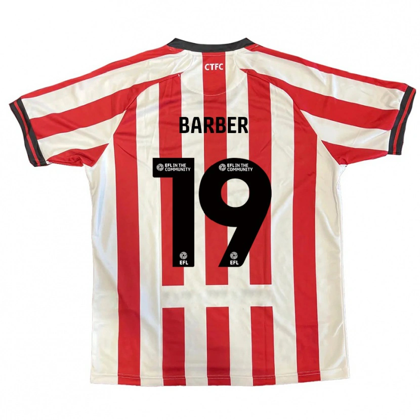 Danxen Herren Mark Barber #19 Rot Weiß Schwarz Heimtrikot Trikot 2025/26 T-Shirt Österreich