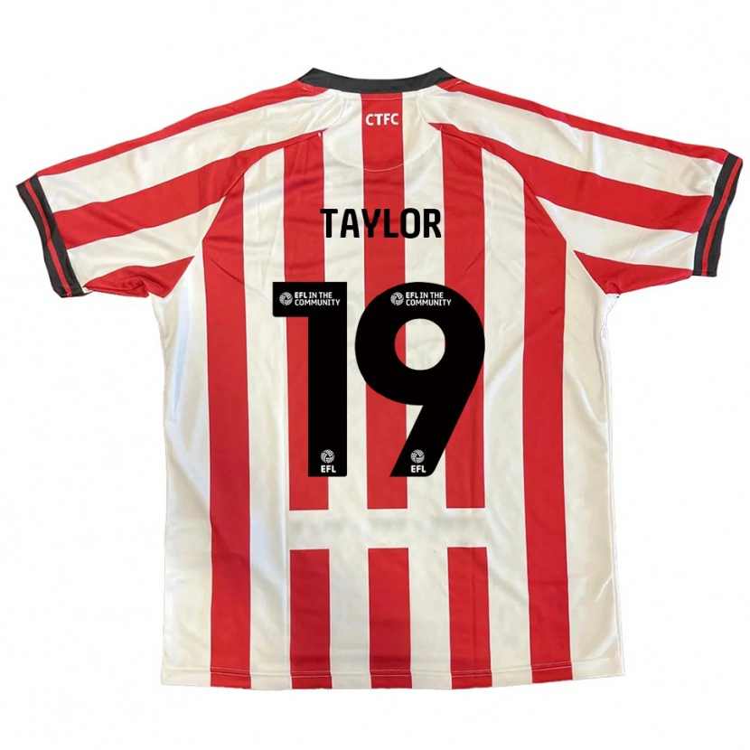 Danxen Herren Jessie Taylor #19 Rot Weiß Schwarz Heimtrikot Trikot 2025/26 T-Shirt Österreich