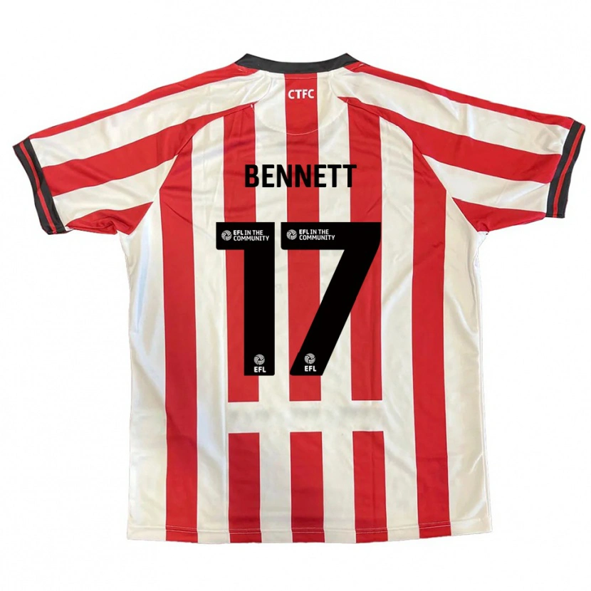 Danxen Herren Scot Bennett #17 Rot Weiß Schwarz Heimtrikot Trikot 2025/26 T-Shirt Österreich