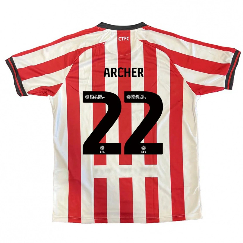 Danxen Herren Ethon Archer #22 Rot Weiß Schwarz Heimtrikot Trikot 2025/26 T-Shirt Österreich