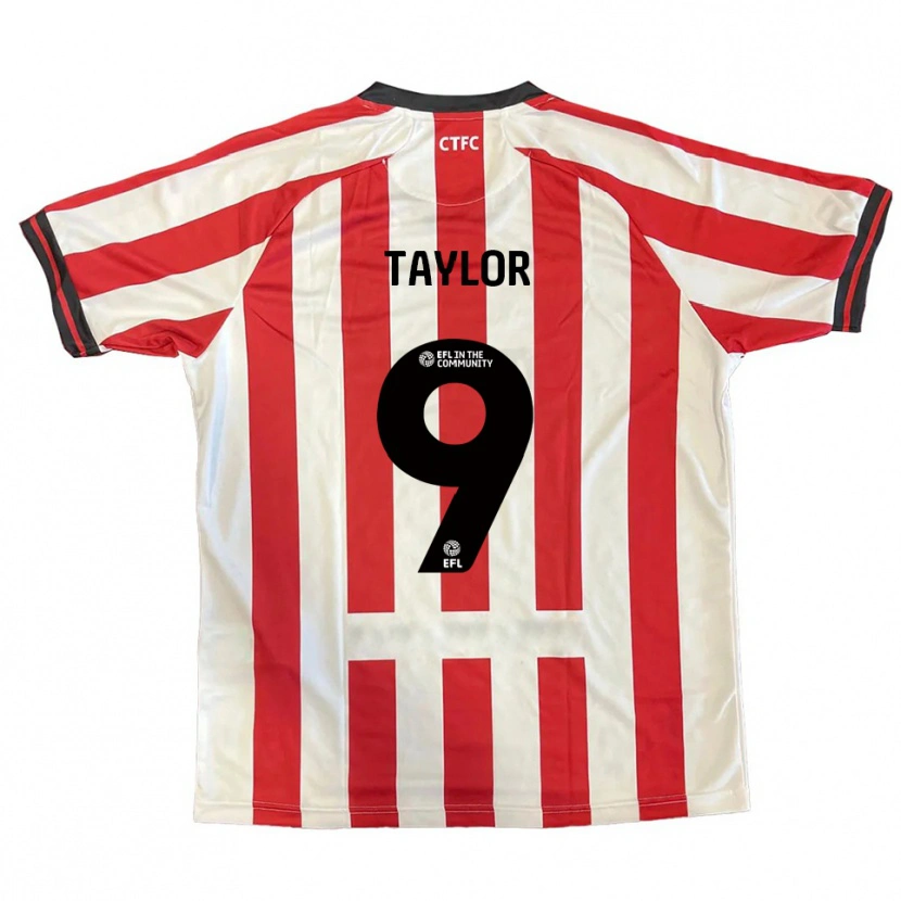 Danxen Herren Matty Taylor #9 Rot Weiß Schwarz Heimtrikot Trikot 2025/26 T-Shirt Österreich