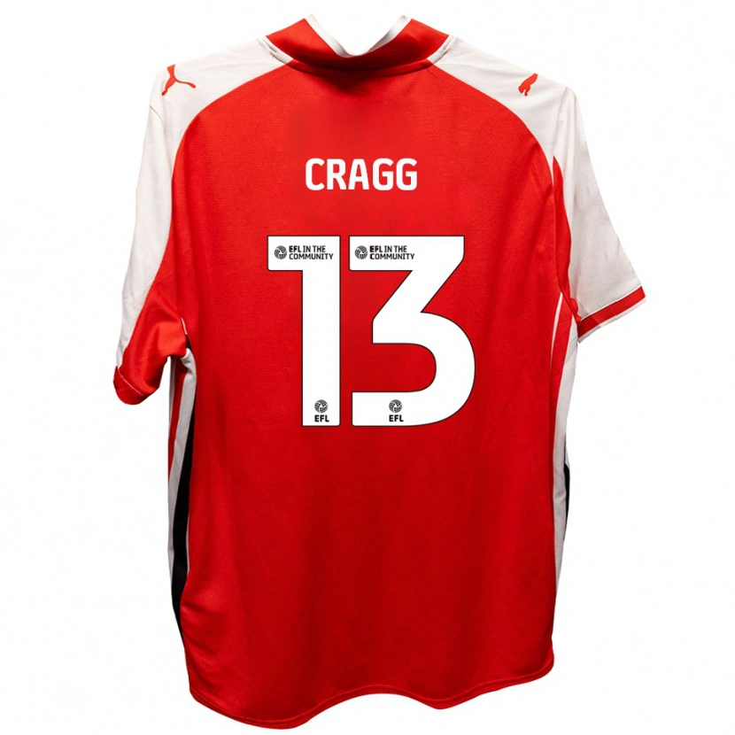 Danxen Herren Rio Cragg #13 Rot Weiß Heimtrikot Trikot 2025/26 T-Shirt Österreich