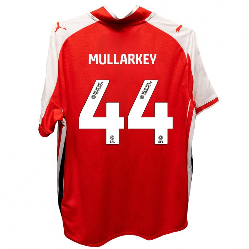 Danxen Herren Toby Mullarkey #44 Rot Weiß Heimtrikot Trikot 2025/26 T-Shirt Österreich