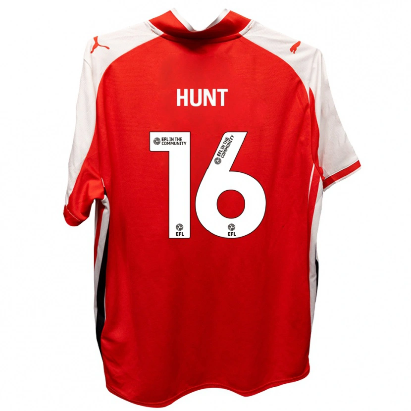 Danxen Herren Mackenzie Hunt #16 Rot Weiß Heimtrikot Trikot 2025/26 T-Shirt Österreich