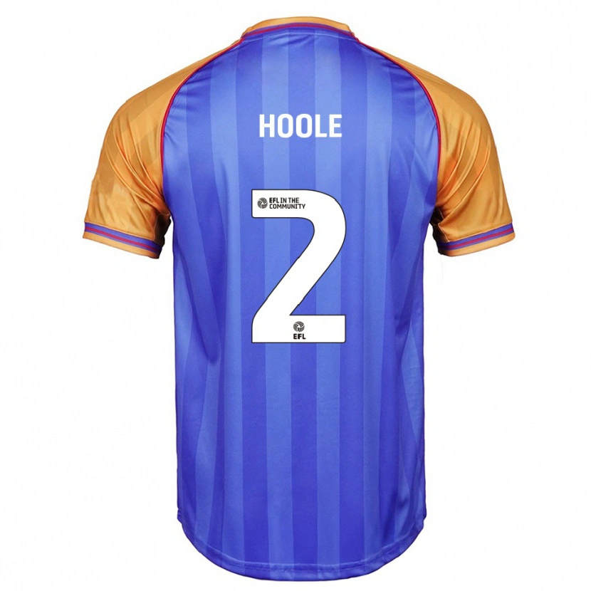 Danxen Herren Luca Hoole #2 Blau Orange Heimtrikot Trikot 2025/26 T-Shirt Österreich
