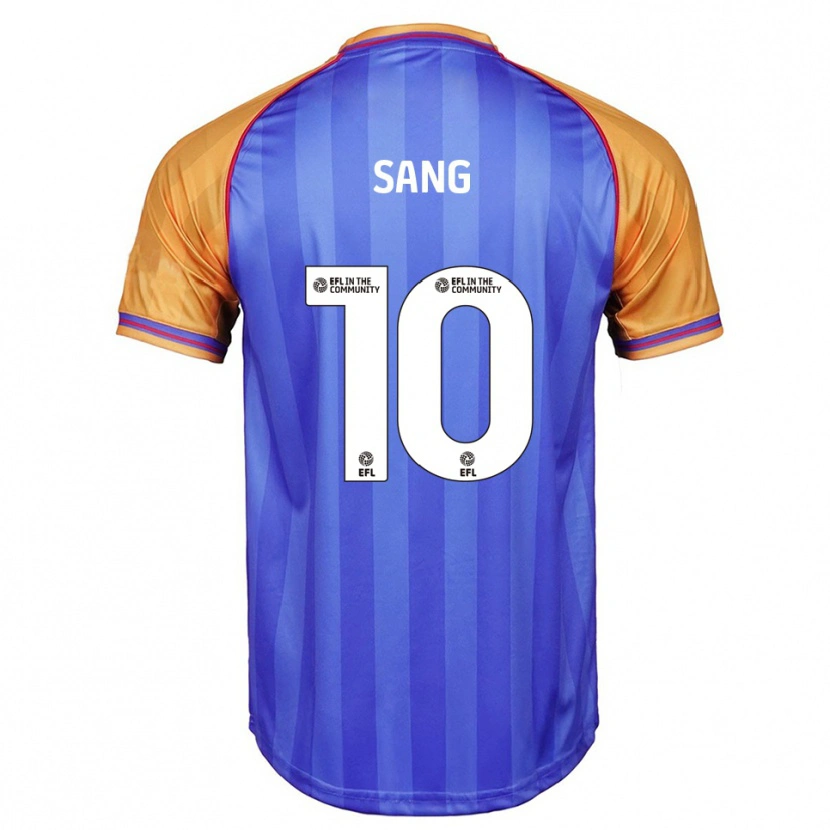 Danxen Herren Tom Sang #10 Blau Orange Heimtrikot Trikot 2025/26 T-Shirt Österreich