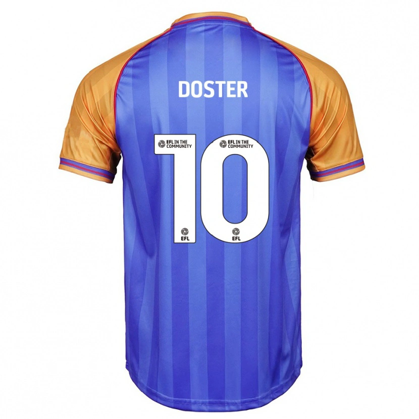 Danxen Herren Katie Doster #10 Blau Orange Heimtrikot Trikot 2025/26 T-Shirt Österreich
