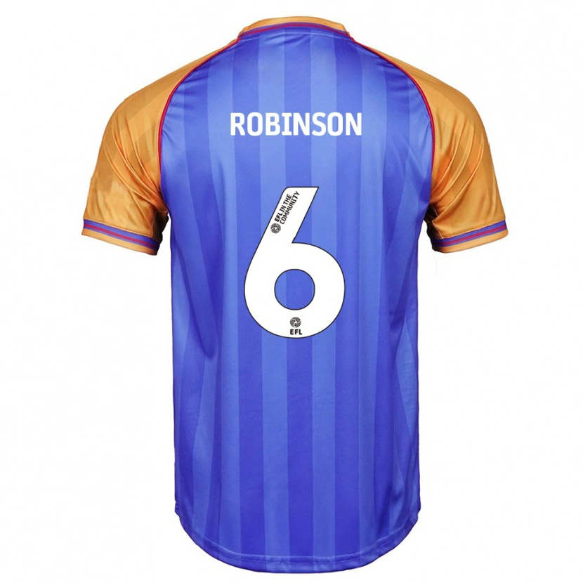 Danxen Herren Alicia Robinson #6 Blau Orange Heimtrikot Trikot 2025/26 T-Shirt Österreich