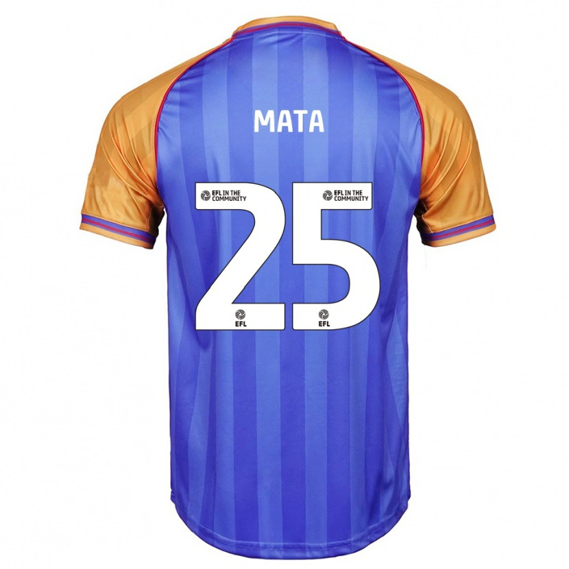 Danxen Herren Max Mata #25 Blau Orange Heimtrikot Trikot 2025/26 T-Shirt Österreich