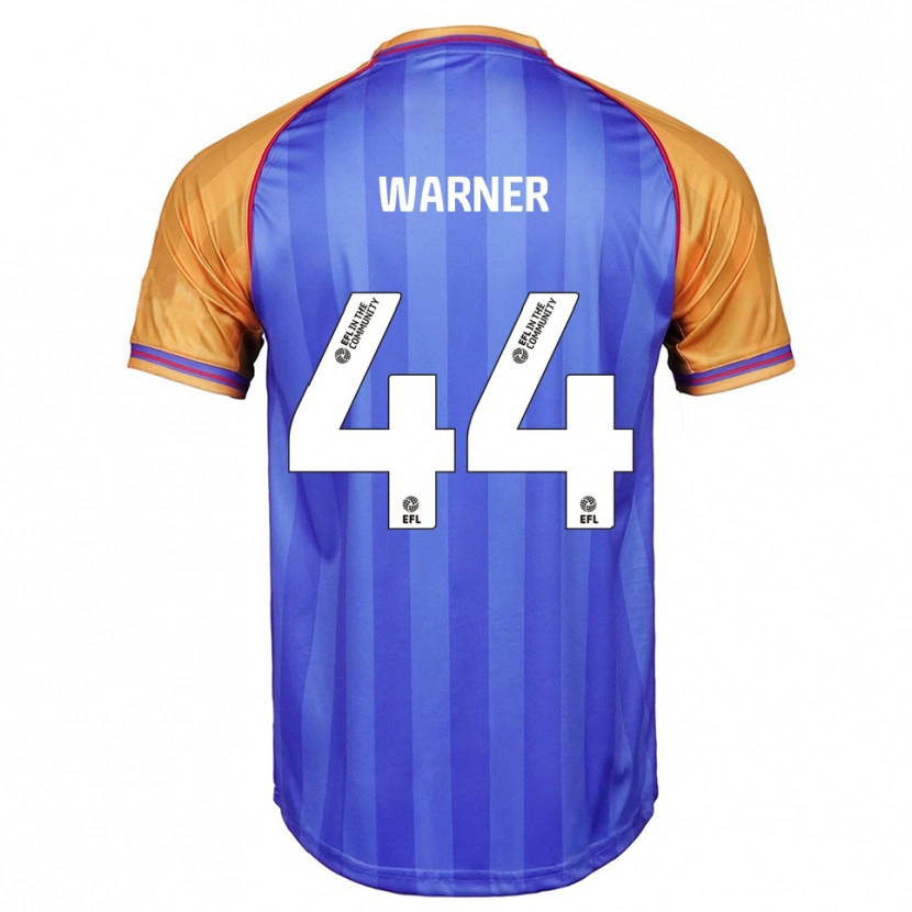 Danxen Herren James Warner #44 Blau Orange Heimtrikot Trikot 2025/26 T-Shirt Österreich