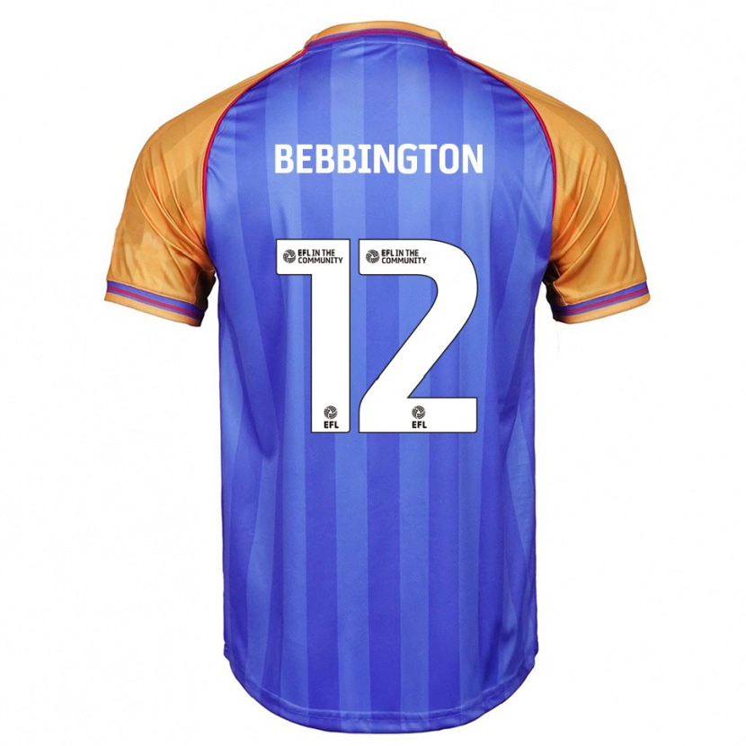 Danxen Herren Kimberley Bebbington #12 Blau Orange Heimtrikot Trikot 2025/26 T-Shirt Österreich