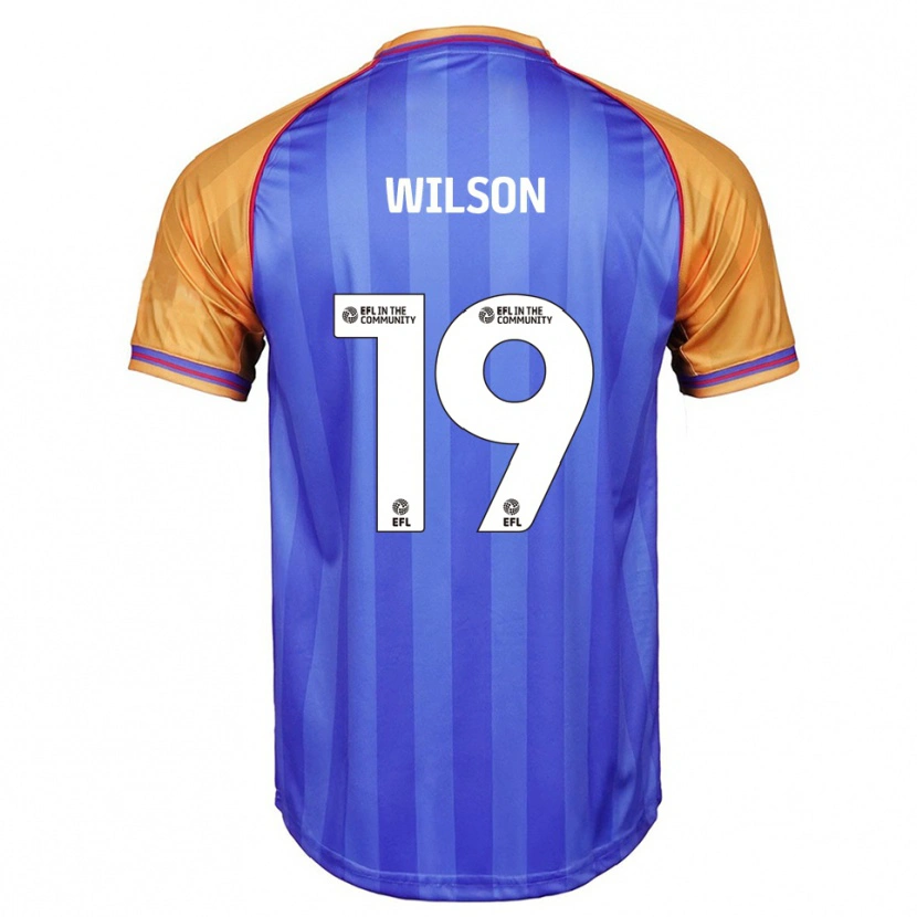 Danxen Herren Pip Wilson #19 Blau Orange Heimtrikot Trikot 2025/26 T-Shirt Österreich