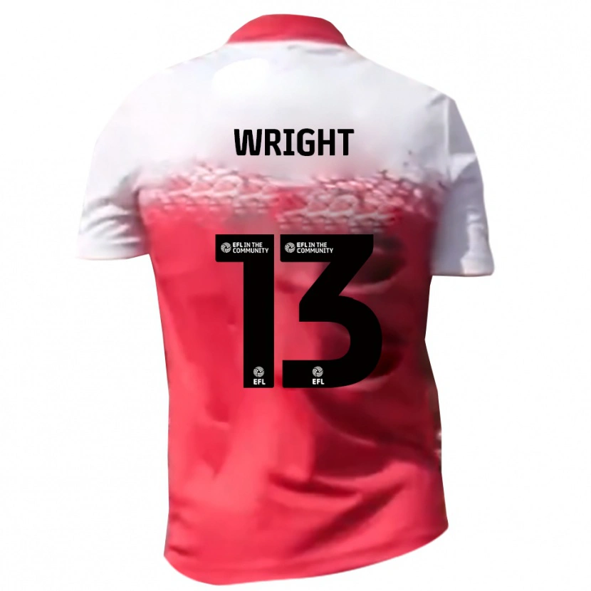 Danxen Herren Oliver Wright #13 Rot Weiß Heimtrikot Trikot 2025/26 T-Shirt Österreich