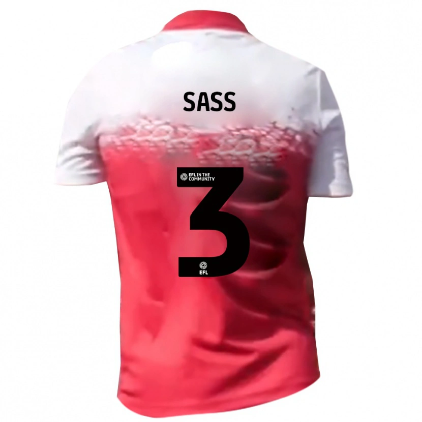 Danxen Herren Freddie Sass #3 Rot Weiß Heimtrikot Trikot 2025/26 T-Shirt Österreich