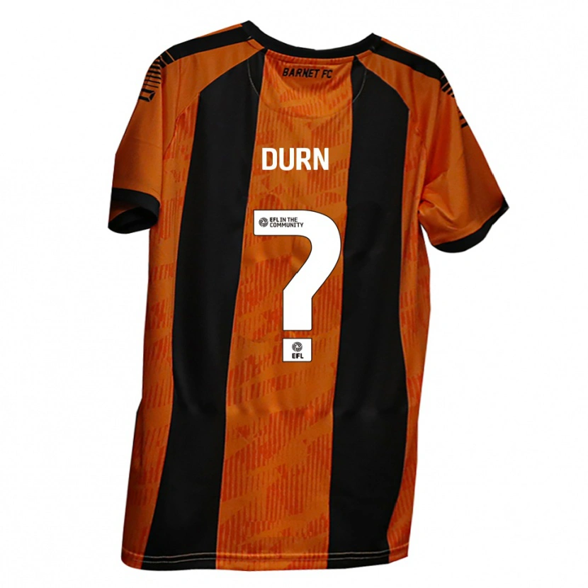 Danxen Herren Aimee Durn #0 Orange Schwarz Heimtrikot Trikot 2025/26 T-Shirt Österreich