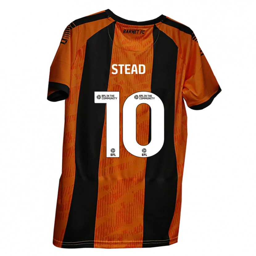 Danxen Herren Callum Stead #10 Orange Schwarz Heimtrikot Trikot 2025/26 T-Shirt Österreich