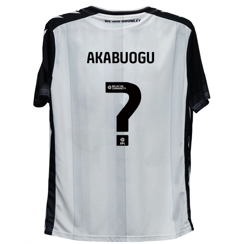 Danxen Herren Alessio Akabuogu #0 Weiß Schwarz Heimtrikot Trikot 2025/26 T-Shirt Österreich