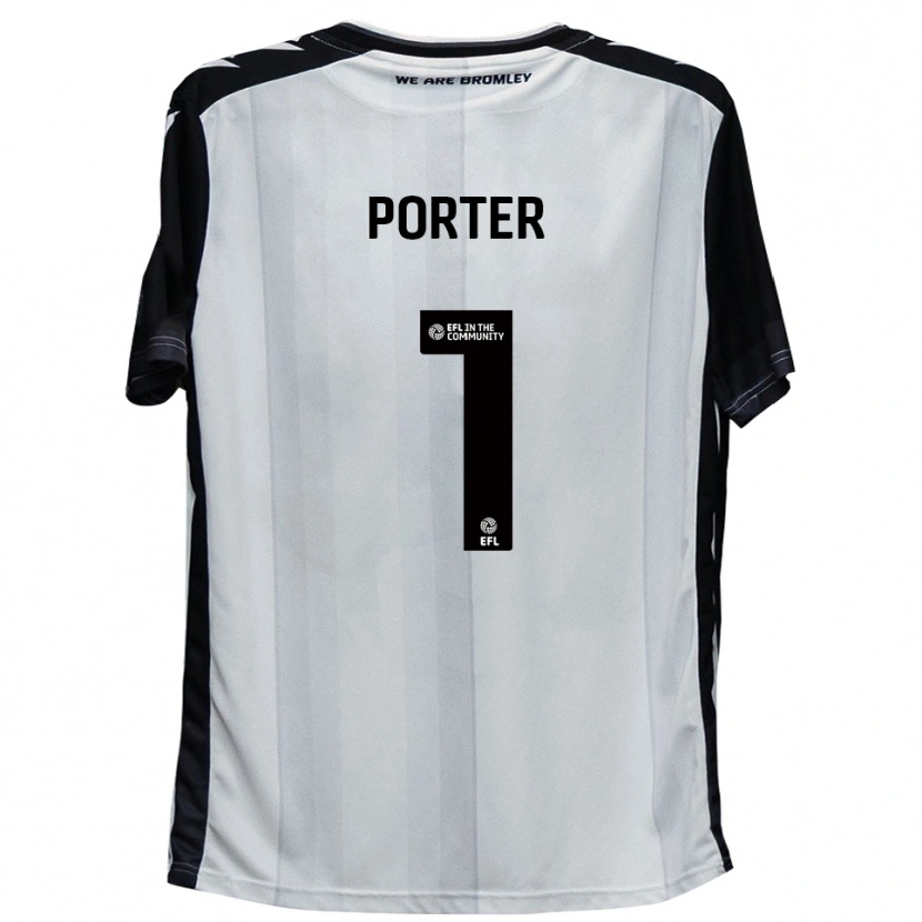 Danxen Herren George Porter #1 Weiß Schwarz Heimtrikot Trikot 2025/26 T-Shirt Österreich