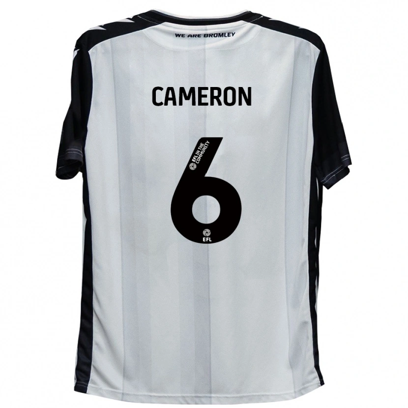 Danxen Herren Kyle Cameron #6 Weiß Schwarz Heimtrikot Trikot 2025/26 T-Shirt Österreich