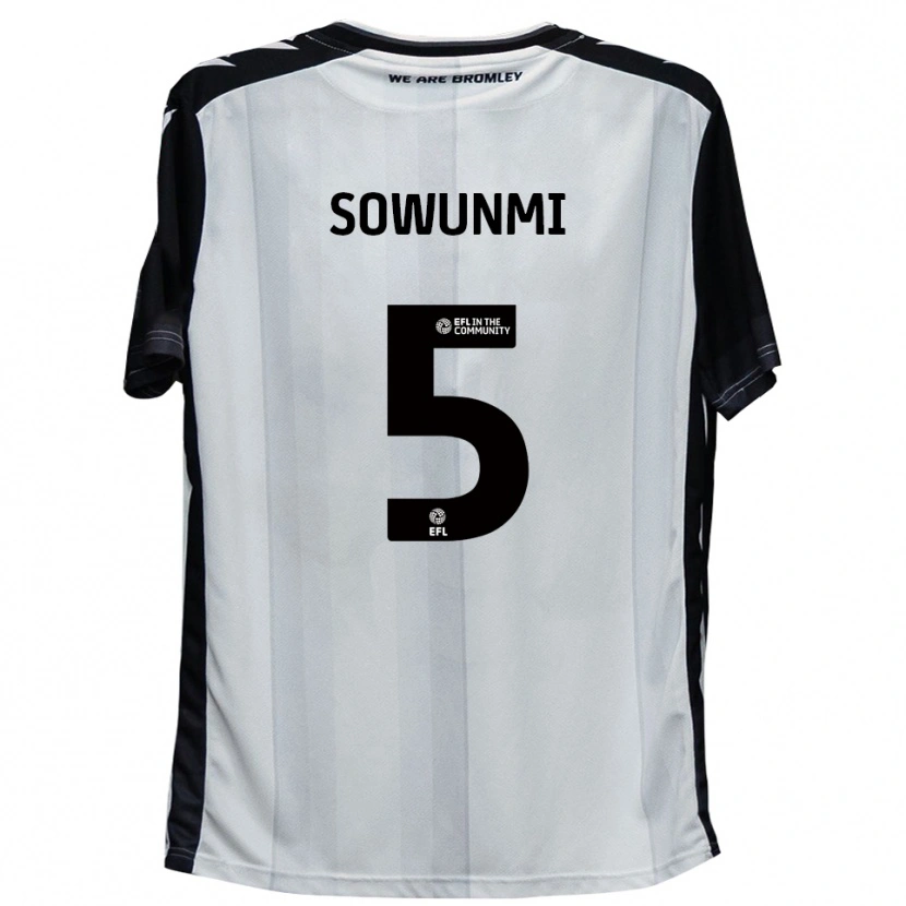 Danxen Herren Omar Sowunmi #5 Weiß Schwarz Heimtrikot Trikot 2025/26 T-Shirt Österreich