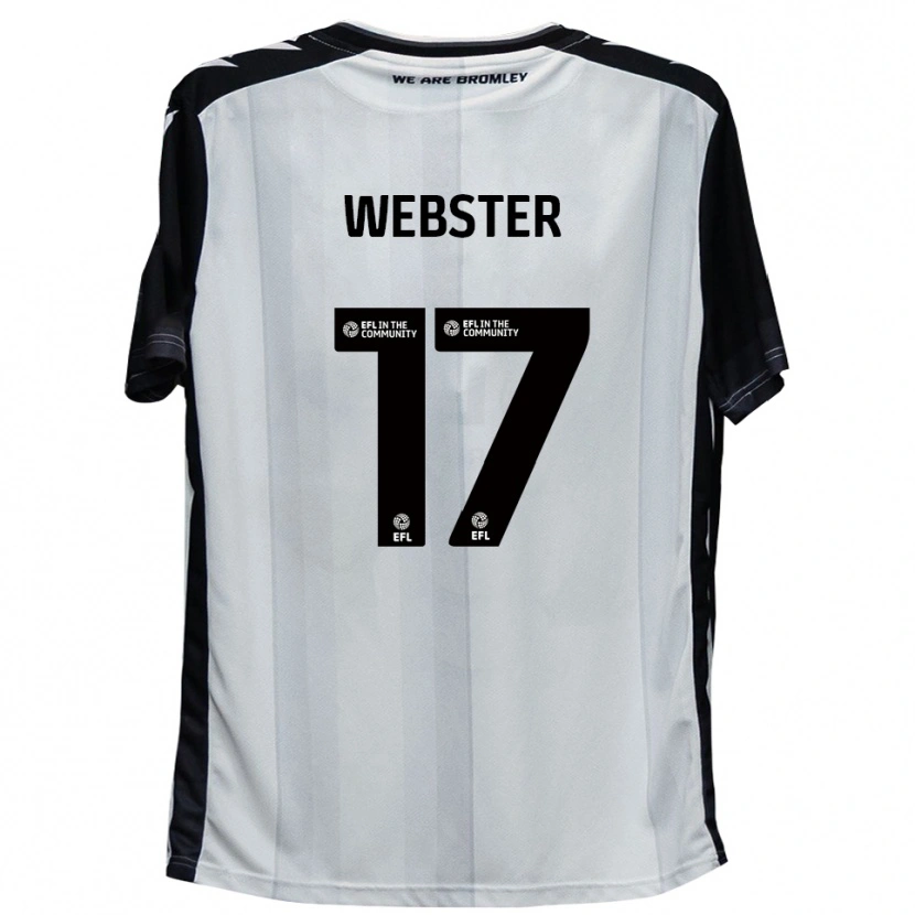 Danxen Herren Byron Webster #17 Weiß Schwarz Heimtrikot Trikot 2025/26 T-Shirt Österreich