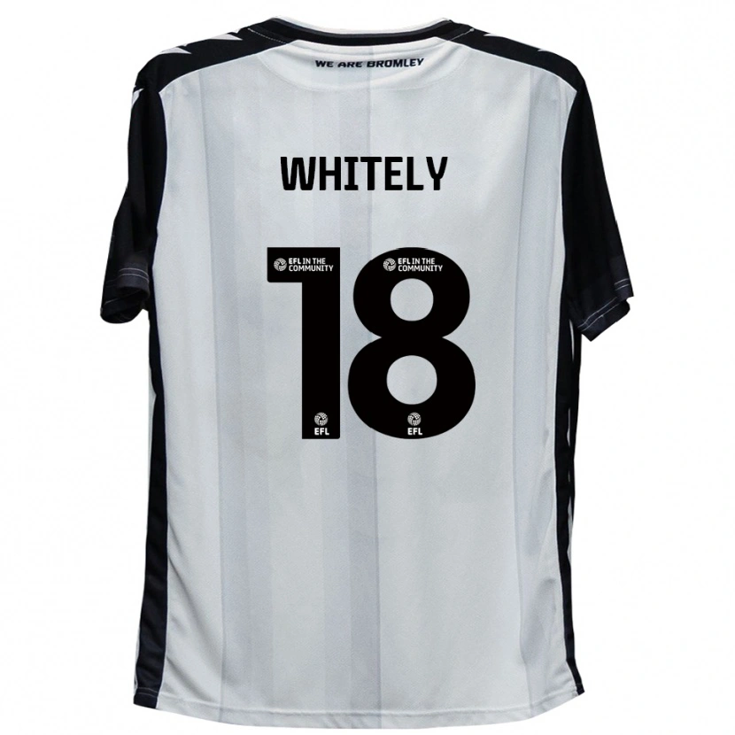 Danxen Herren Corey Whitely #18 Weiß Schwarz Heimtrikot Trikot 2025/26 T-Shirt Österreich