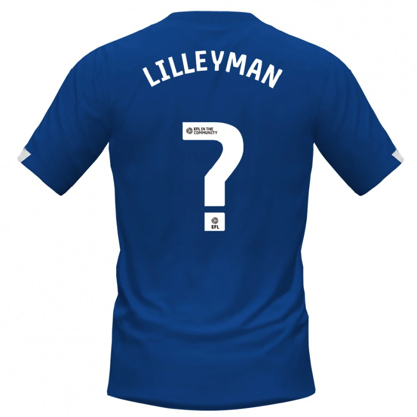 Danxen Herren Rebecca Lilleyman #0 Blau Weiß Heimtrikot Trikot 2025/26 T-Shirt Österreich