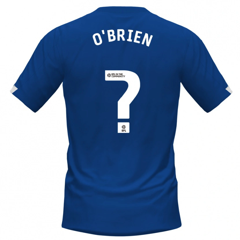 Danxen Herren Steph O'brien #0 Blau Weiß Heimtrikot Trikot 2025/26 T-Shirt Österreich