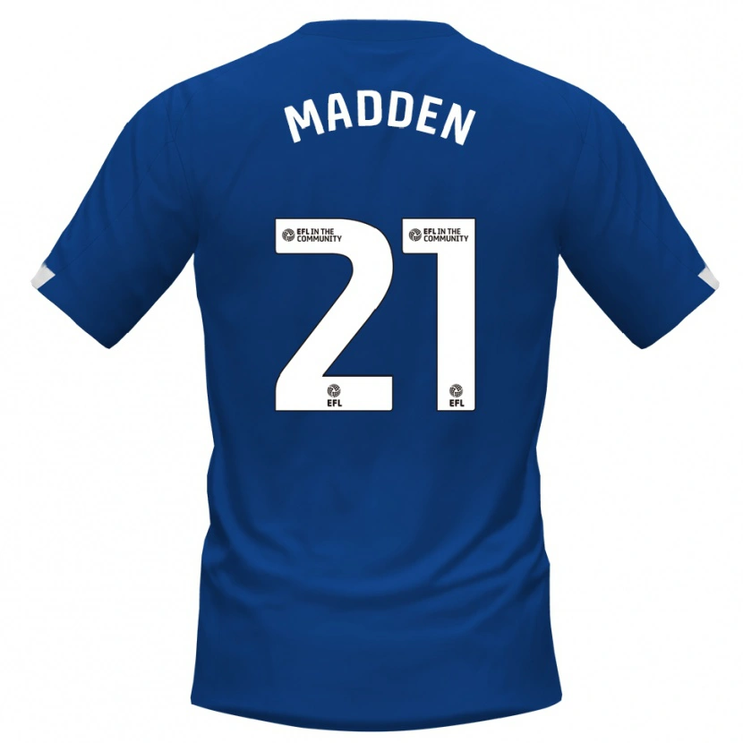 Danxen Herren Paddy Madden #21 Blau Weiß Heimtrikot Trikot 2025/26 T-Shirt Österreich