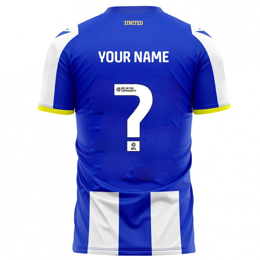 Danxen Herren Ihren Namen #0 Blau Weiß Heimtrikot Trikot 2025/26 T-Shirt Österreich