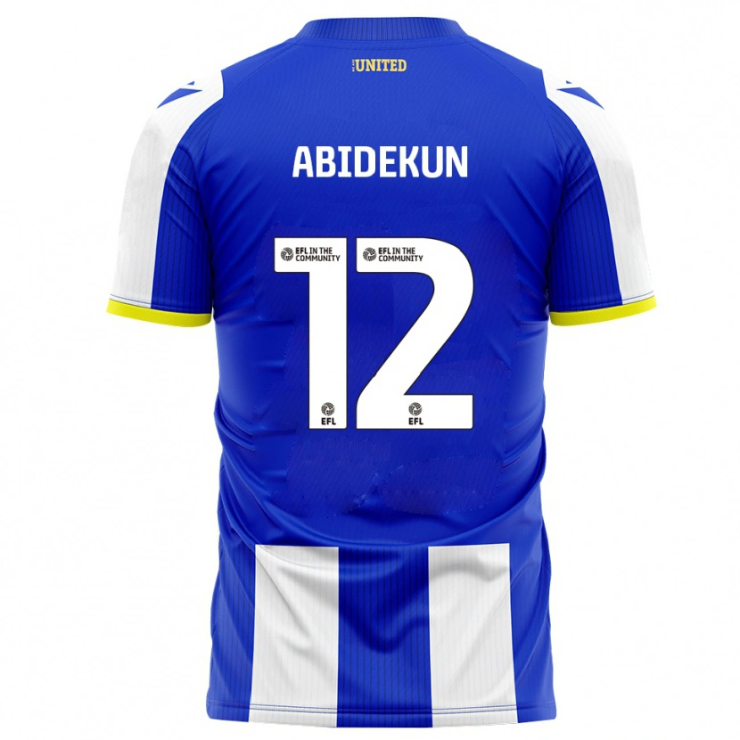 Danxen Herren Fela Abidekun #12 Blau Weiß Heimtrikot Trikot 2025/26 T-Shirt Österreich