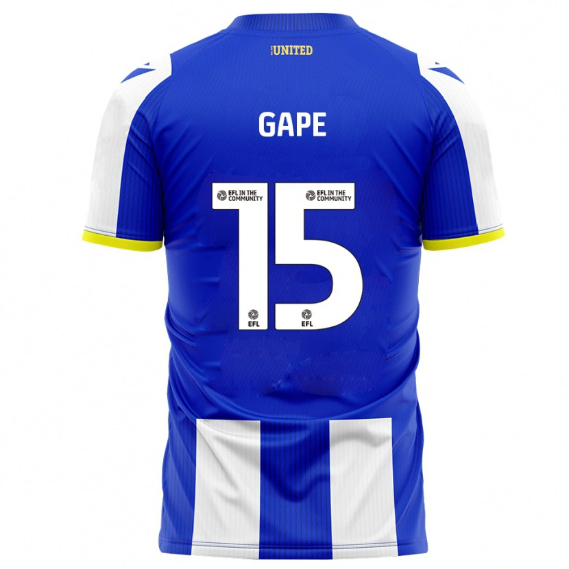 Danxen Herren Dominic Gape #15 Blau Weiß Heimtrikot Trikot 2025/26 T-Shirt Österreich
