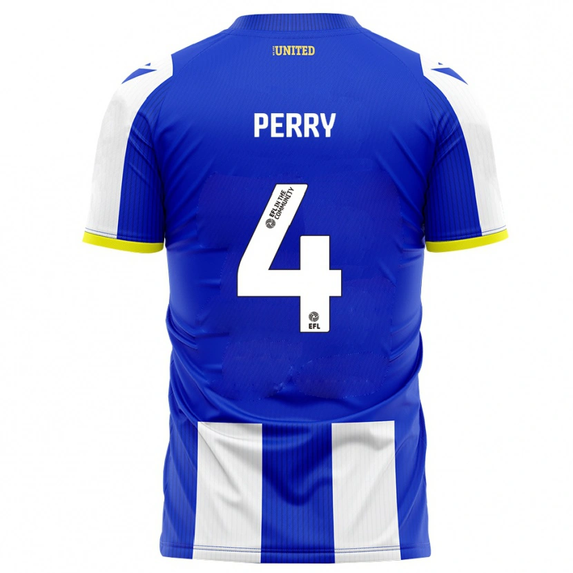 Danxen Herren Ben Perry #4 Blau Weiß Heimtrikot Trikot 2025/26 T-Shirt Österreich