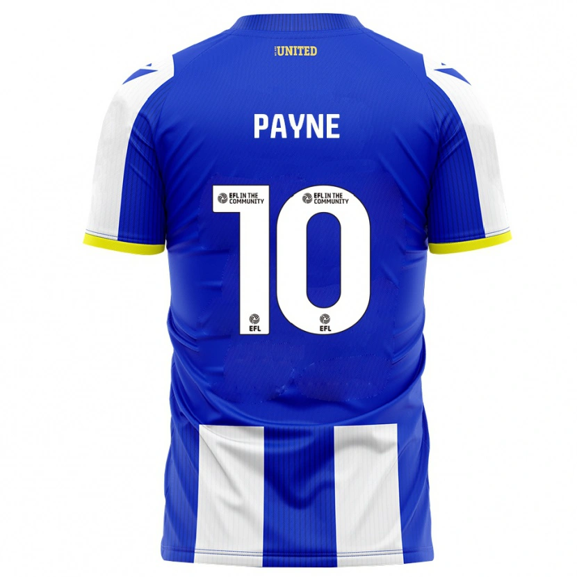 Danxen Herren Jack Payne #10 Blau Weiß Heimtrikot Trikot 2025/26 T-Shirt Österreich