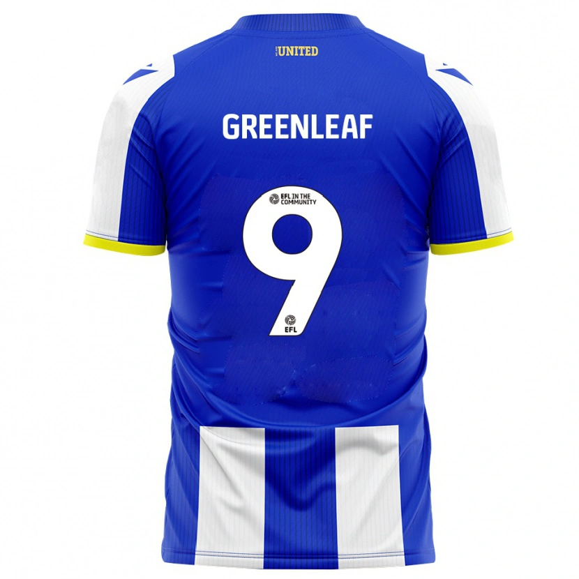 Danxen Herren Ruby Greenleaf #9 Blau Weiß Heimtrikot Trikot 2025/26 T-Shirt Österreich