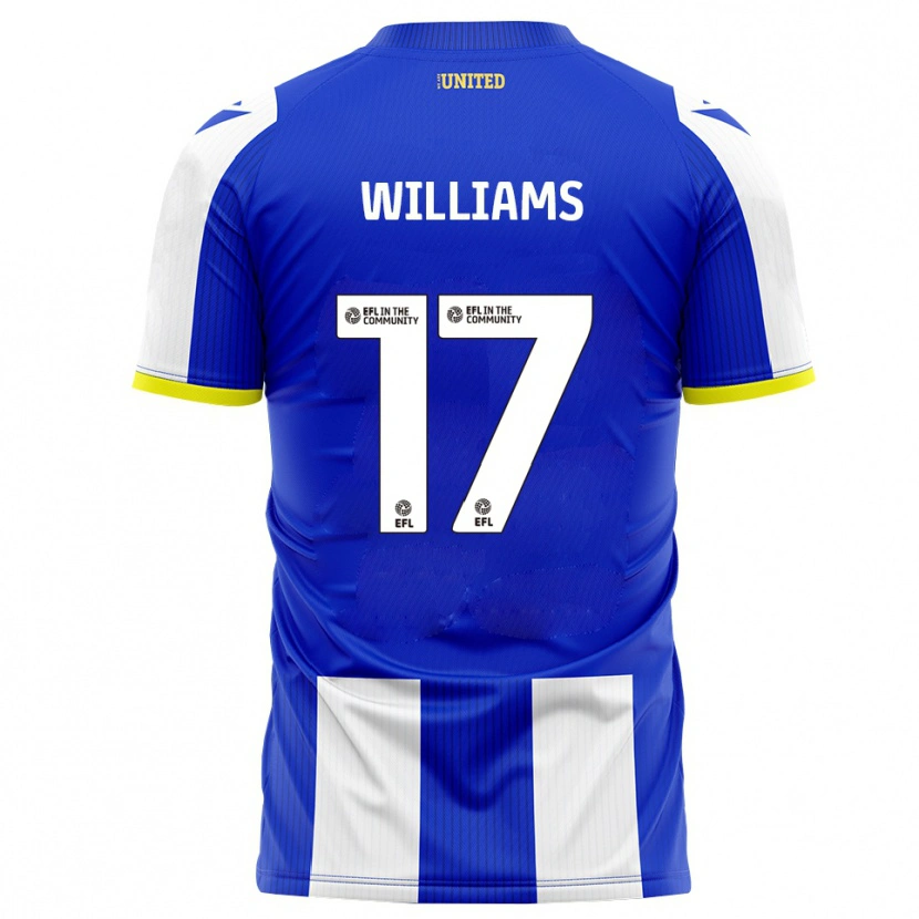 Danxen Herren Jaden Williams #17 Blau Weiß Heimtrikot Trikot 2025/26 T-Shirt Österreich