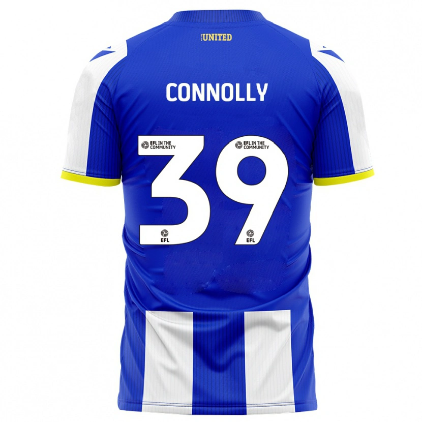 Danxen Herren Kien Connolly #39 Blau Weiß Heimtrikot Trikot 2025/26 T-Shirt Österreich