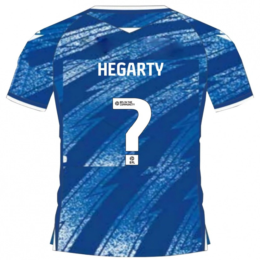 Danxen Herren Fletcher Hegarty #0 Blau Weiß Heimtrikot Trikot 2025/26 T-Shirt Österreich