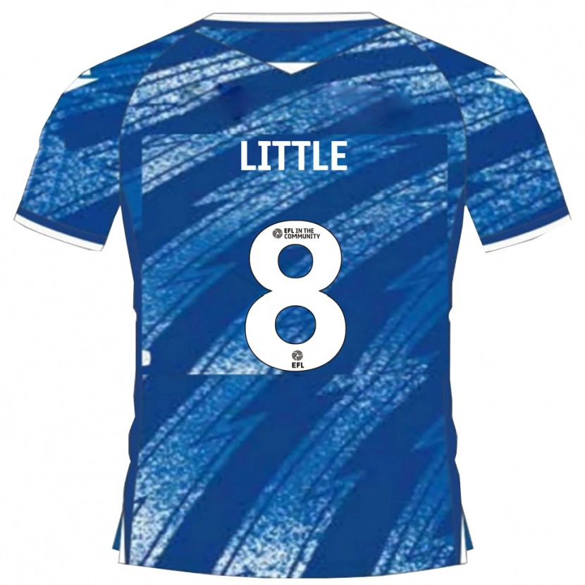 Danxen Herren Armani Little #8 Blau Weiß Heimtrikot Trikot 2025/26 T-Shirt Österreich