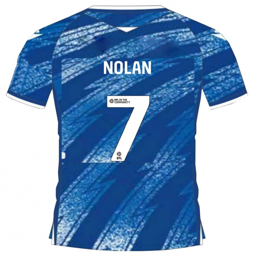 Danxen Herren Jack Nolan #7 Blau Weiß Heimtrikot Trikot 2025/26 T-Shirt Österreich
