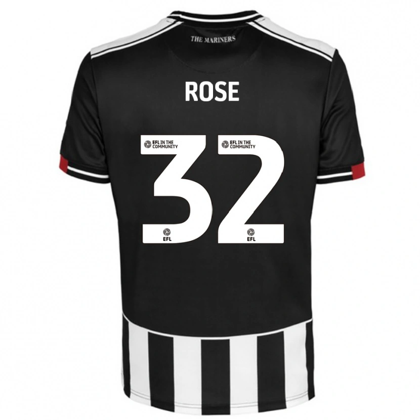 Danxen Herren Danny Rose #32 Schwarz Weiß Rot Heimtrikot Trikot 2025/26 T-Shirt Österreich