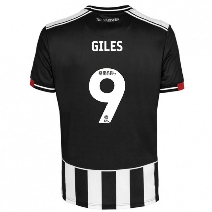 Danxen Herren Grayson Giles #9 Schwarz Weiß Rot Heimtrikot Trikot 2025/26 T-Shirt Österreich