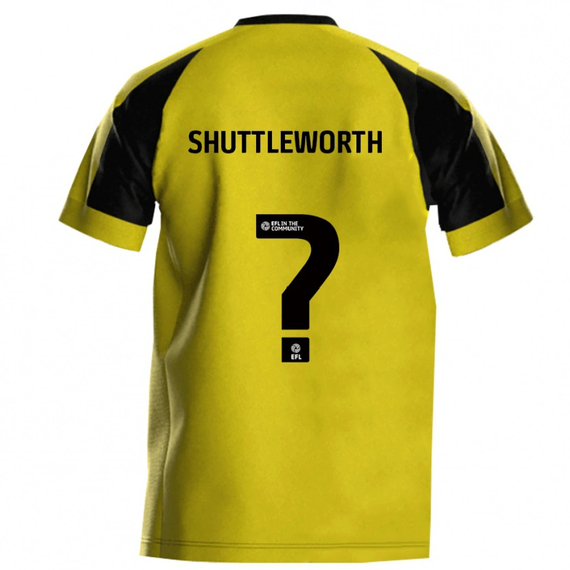 Danxen Herren Hannah Shuttleworth #0 Gelb Grau Heimtrikot Trikot 2025/26 T-Shirt Österreich